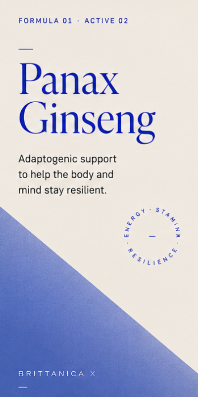 Panax Ginseng ingredient card
